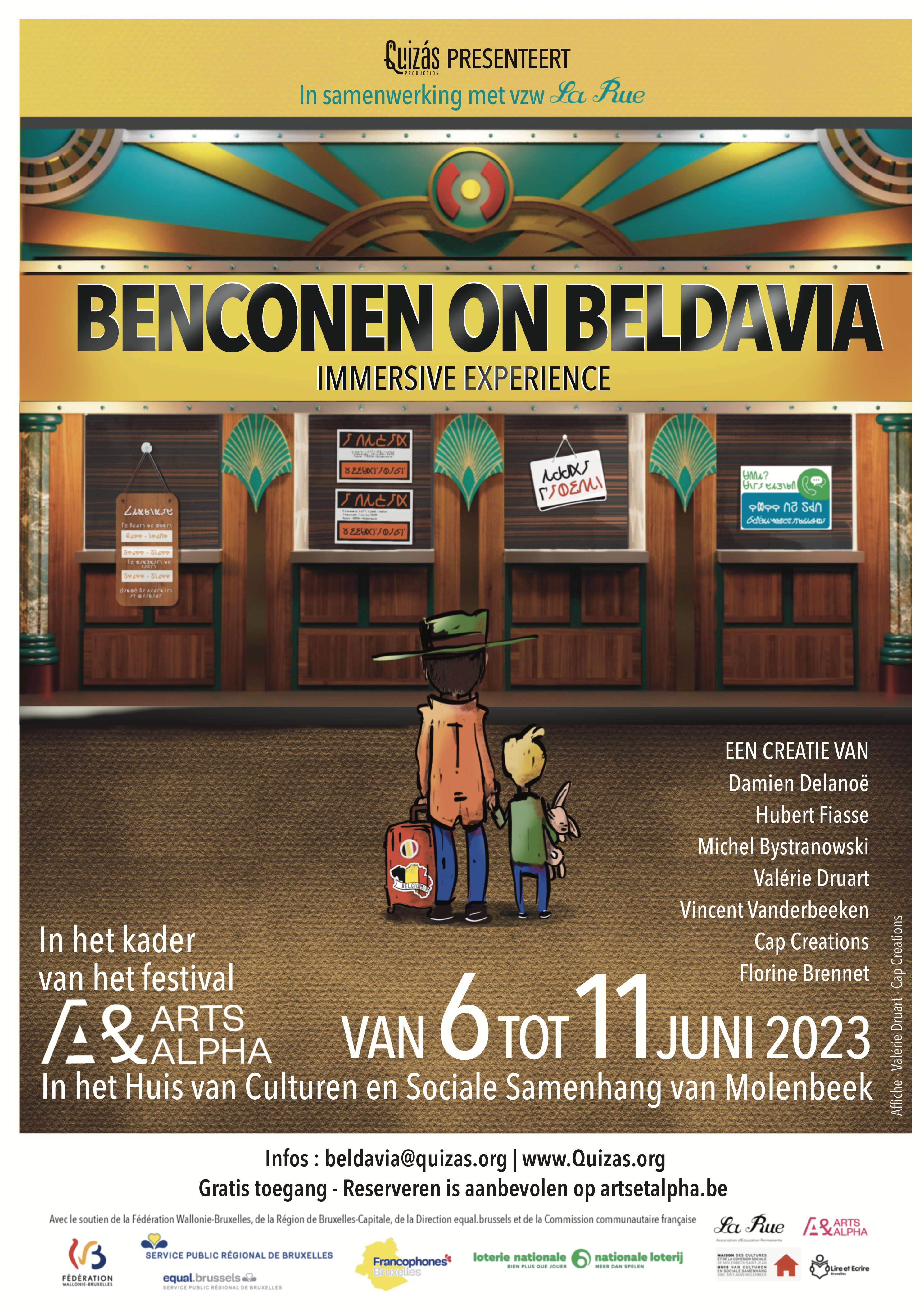 Affiche Benconen on Beldavia NL
